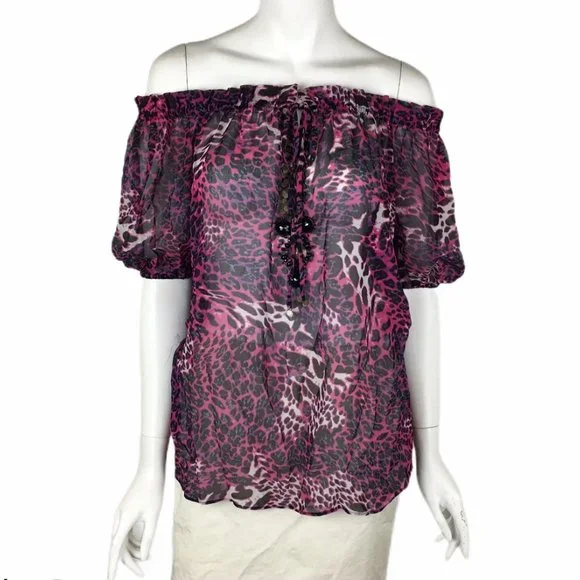 Moda‎ International VS Embellish Blouse S - Picture 2 of 2